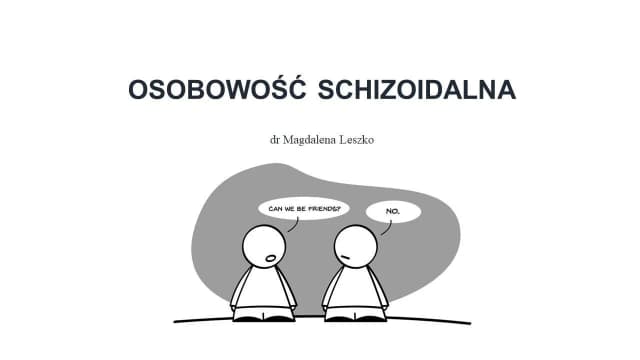 Jak postępować z osobą schizoidalną, aby zbudować zaufanie i zrozumienie Jak postępować z osobą schizoidalną, aby zbudować zaufanie i zrozumienie